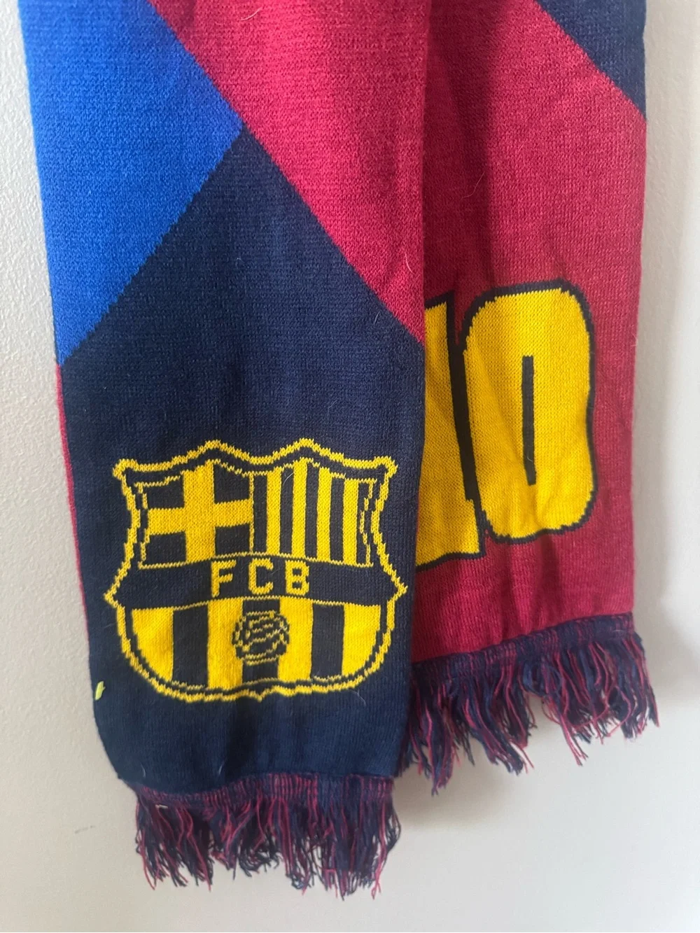 Lionel Messi Barcelona Scarf